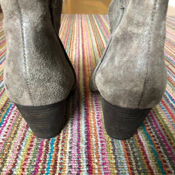 Ash Jalouse Taupe Suede Booties - Picture 4 of 4